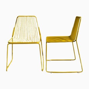 Set of Stackable Baiadera Dining Chair by Giancarlo Cutello for equilibri-furniture