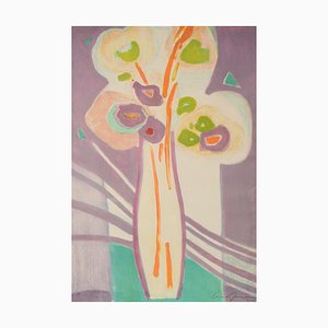 Floral Still Life, 2002, Lithograph