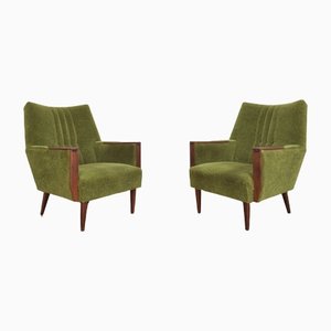 Mid-Century Danish Lounge Chairs in Teak, 1960s, Set of 2