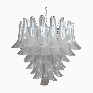 Lámpara de araña Saddles de cristal de Murano