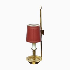 Vintage Danish Reading Table Lamp in Brass from TH Valentiner Copenhagen