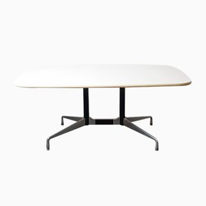 Mid-Century Conference Table with Boat Formed Shape by Charles & Ray Eames for Vitra, 1960s
