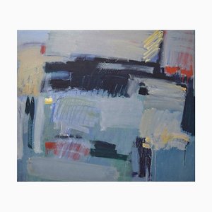 Abstract Composition, 1960s, Oil on Canvas
