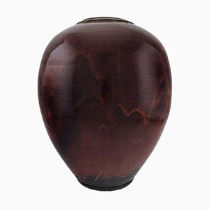 Large French Contemporary Floor Vase by Maxence Jourdain