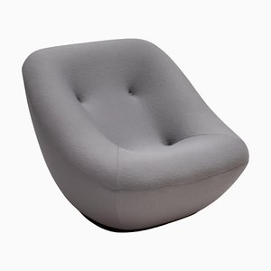 Sedia Bonnie in tessuto grigio di Pierre Paulin di Ligne Roset