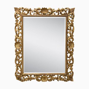 Specchio da parete bianco argento barocco 90 x 70 cm Prunk specchio antico da parrucchiere specchio da bagno antico 3057 