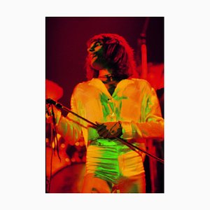 Freddie Mercury on Stage, 1973, Impression Pigmentaire