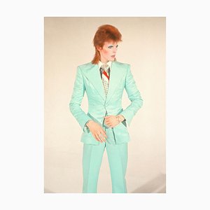 Bowie in Suit, 1973, Archival Pigment Print