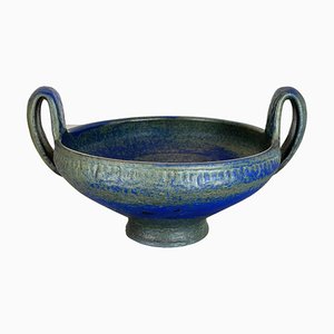 Ceramic Pottery Amphore Bowl Shell from Karlsruher Majolika, Germany, 1950s