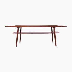 Mesa de centro danesa Mid-Century de palisandro de Hakon Madsen, años 60