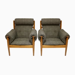 Swedish Chairs by Eric Methen for Ire Møbler, 1960s, Set of 2