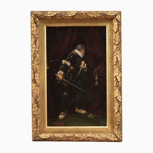 Italian Painting, 19th-Century, Oil on Canvas, Framed