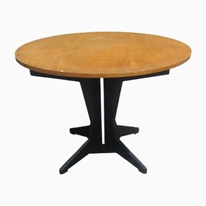 Mesa de comedor de madera de Franco Albini para Poggi Pavia, años 50