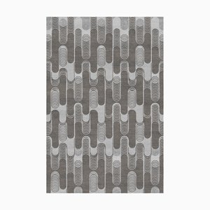 Tapis Seventy Taupe par Giulio Brambilla pour Malcusa