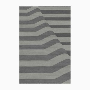 Taupe Folds Rug by Giulio Brambilla for Malcusa