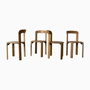 Dining Chairs by Bruno Rey for Kusch & Co, 1970s, Set of 4