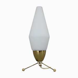 Lampe de Bureau Rocket Mid-Century en Laiton, 1960s