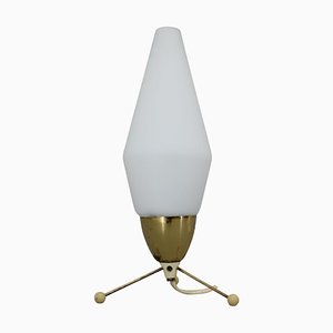 Mid-Century Space Age Rocket Table Lamp in Brass, 1960s