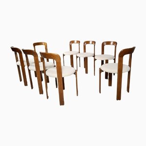 Dining Chairs by Bruno Rey for Dietiker, 1970s, Set of 8