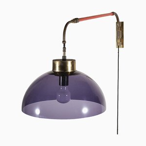 Italian Metal Lamp, 1960s