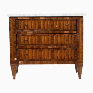 Miniature Neoclassical Style Model Chest of Drawers