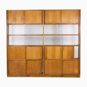 Bookcase in Oak by Didier Rozaffy for Les Meubles Oscar, 1960s