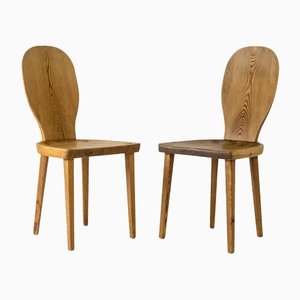 Skedblad Chairs by Carl Malmsten, Set of 2