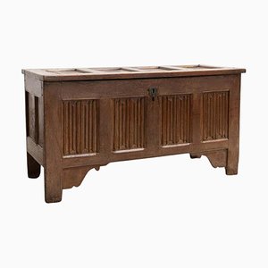 Antique Gothic Chest in Wood