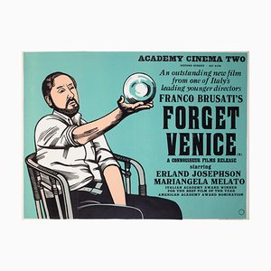 Forget Venice Movie Poster by Strausfeld, London, 1979