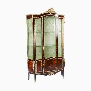 Antique 19th Century French Vernis Martin Display Cabinet