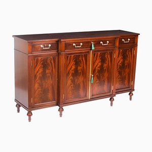 Sideboard in Flame Mahogany by William Tillman, 20th Century