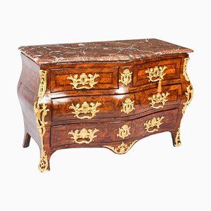 Commode à Tiroirs Regency Dorée, France, 18ème Siècle