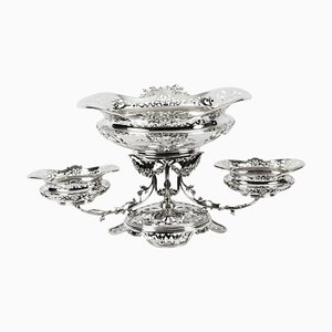 Victorian Silverplate Centrepiece from Mappin & Webb, 1880s