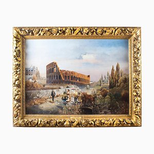 François Gérard, Colosseum, 19th-Century, Oil on Canvas, Framed