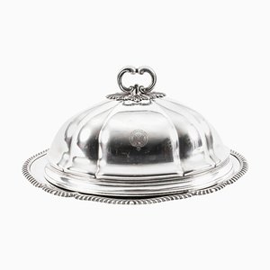 Victorian Sheffield Oval Tureen & Domed Cover, 19th Century