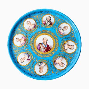 Louis XVI Sèvres Porcelain Charger, 19th Century