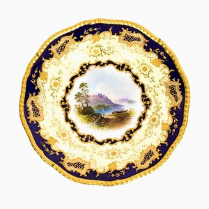 Assiette Antique en Porcelaine, 1891