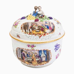 Hand Painted Porcelain Tureen