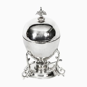 19th Century Victorian Silver Plated Egg Boiler