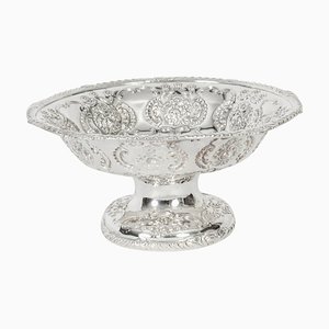 19th Century Silver Plated Fruit Bowl Centerpiece