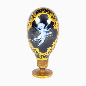 French Pate-Sur-Pate Desk Seal from Sevres, 19th-Century