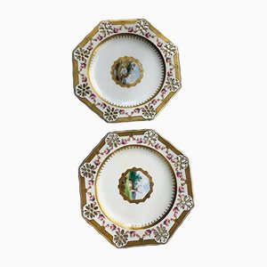 Plates from Mintons, England, 19th-Century, Set of 2