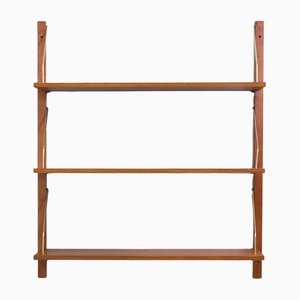 Danish Teak Cadovius Shelves Wall Unit in the Style of Sorensen by Poul Cadovius, 1960s, Set of 3