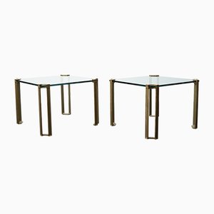 Golden Coffee Tables by Peter Ghyczy, 1970s, Set of 2