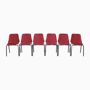 Chairs from MIM, Rome, 1960s, Set of 6