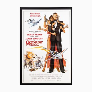 American Release James Bond 007 Octopussy Film Poster, 1980s