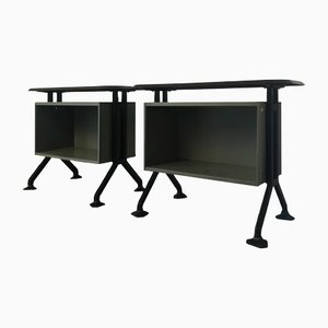 Olivetti Series Arco Console by BBPR for Olivetti Synthesis, 1963, Set of 2
