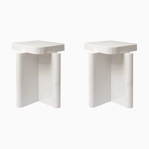 Tabouret Spina T1 par Portego, Set de 2