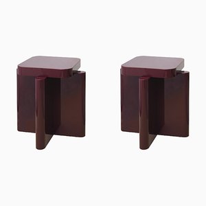 Spina T1 Hocker von Portego, 2er Set