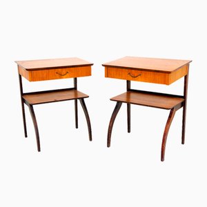 Comodini in teak, Svezia, 1960, set di 2